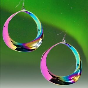 Colorful Hoop Earrings